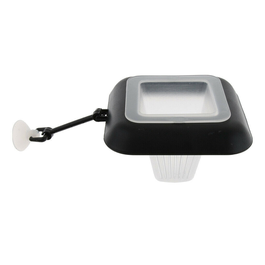 Aquarium Feeding Ring, Measuring Cup, Feeder   Feeding Square by Suction Cup