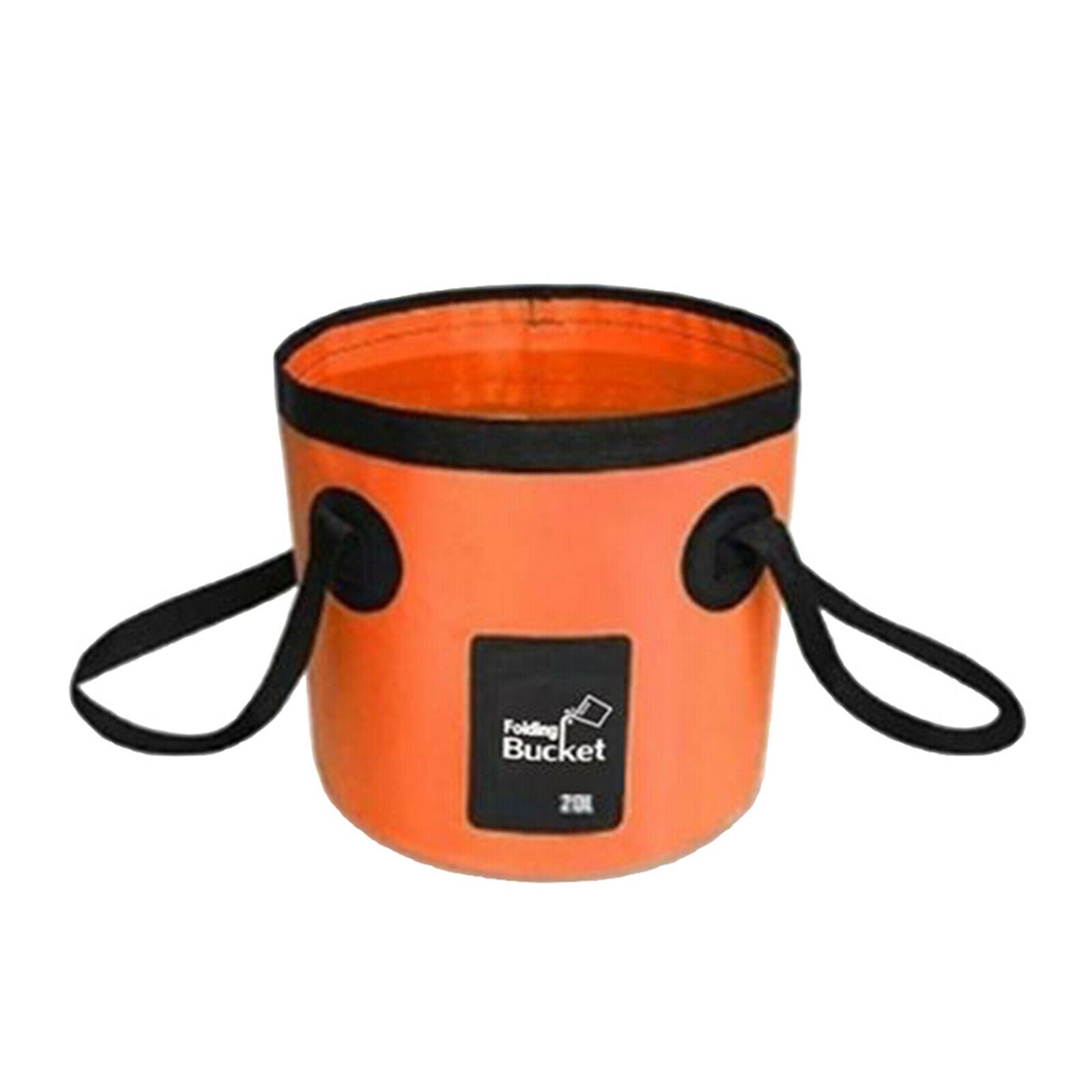Portable Camping Outdoor Shower Pump with Water Contain Bucket, Foalding Water -