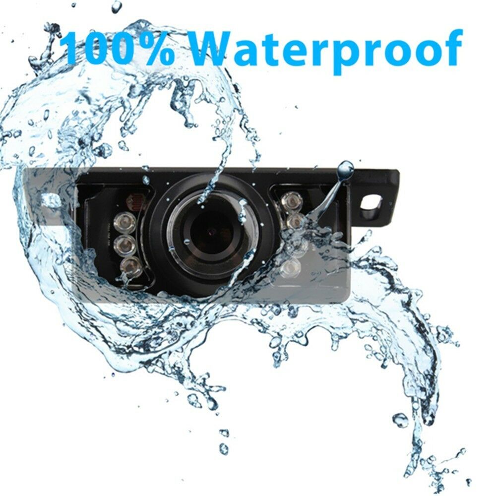 Parking Car Reverse Rear View Backup Camera Kit 7 IR  IP68 Wireless