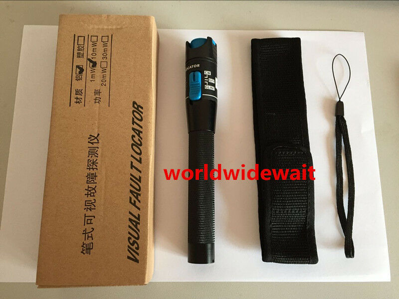New 1mW Visual Fault Locator Fiber Optic Cable Tester Meter 5KM