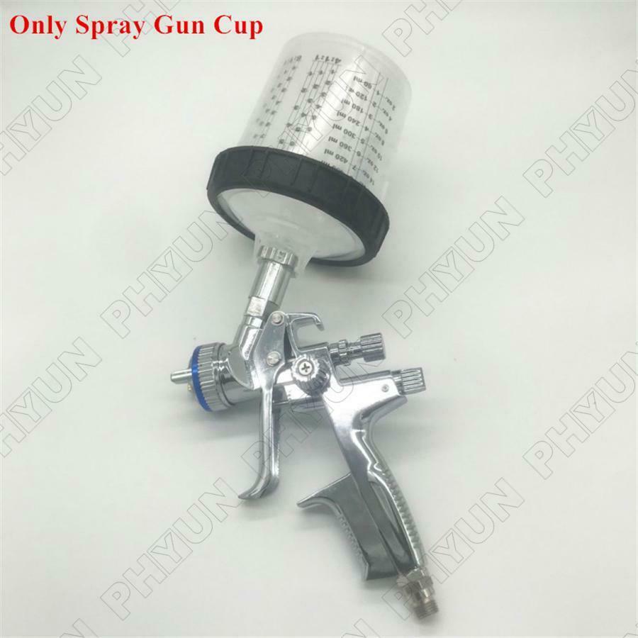 Disposable Paint Spray Gun Paint Mixing Cup PPS Quick Spraying Tank 600ml 22oz
