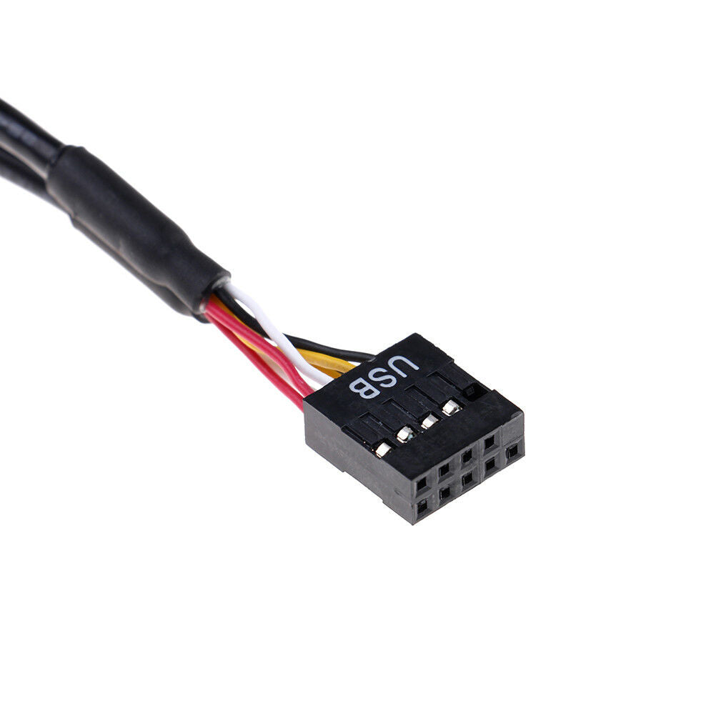 1Pc 9pin USB header male 1 to 4 female extension splitter cable 9p multip C i XC