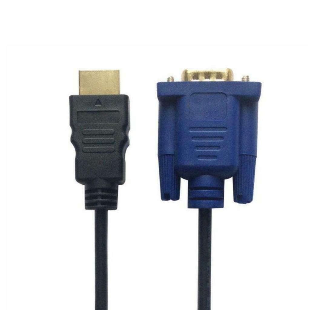 1.8m HDTV Male To VGA 15-pin Male Video AV Adapter Cable for HDTV Set-top