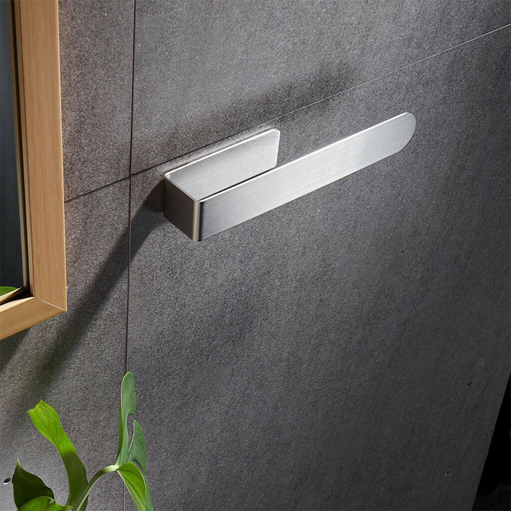 Towel Rail No Drilling Towel Holder Bath Bathroom Bedroom Wall Shelf Rack