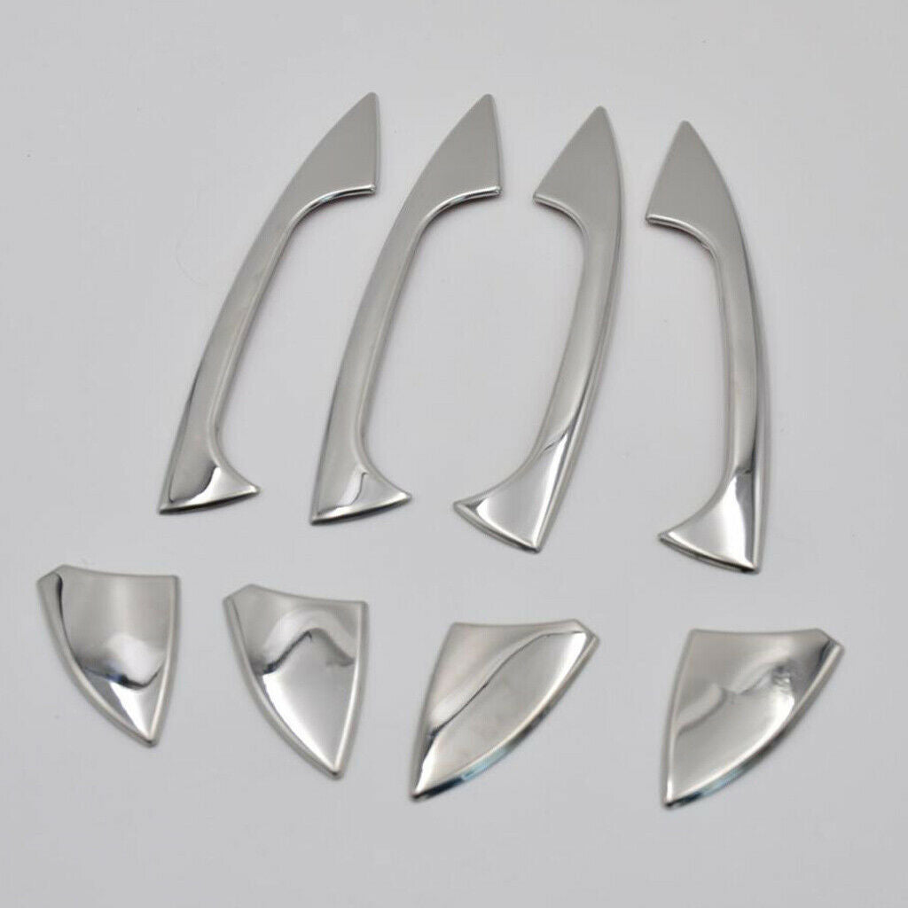 8 Pieces Door Handle Covers Trim For Benz B/C/E/GLK/ML/CLA W166 W117 X204