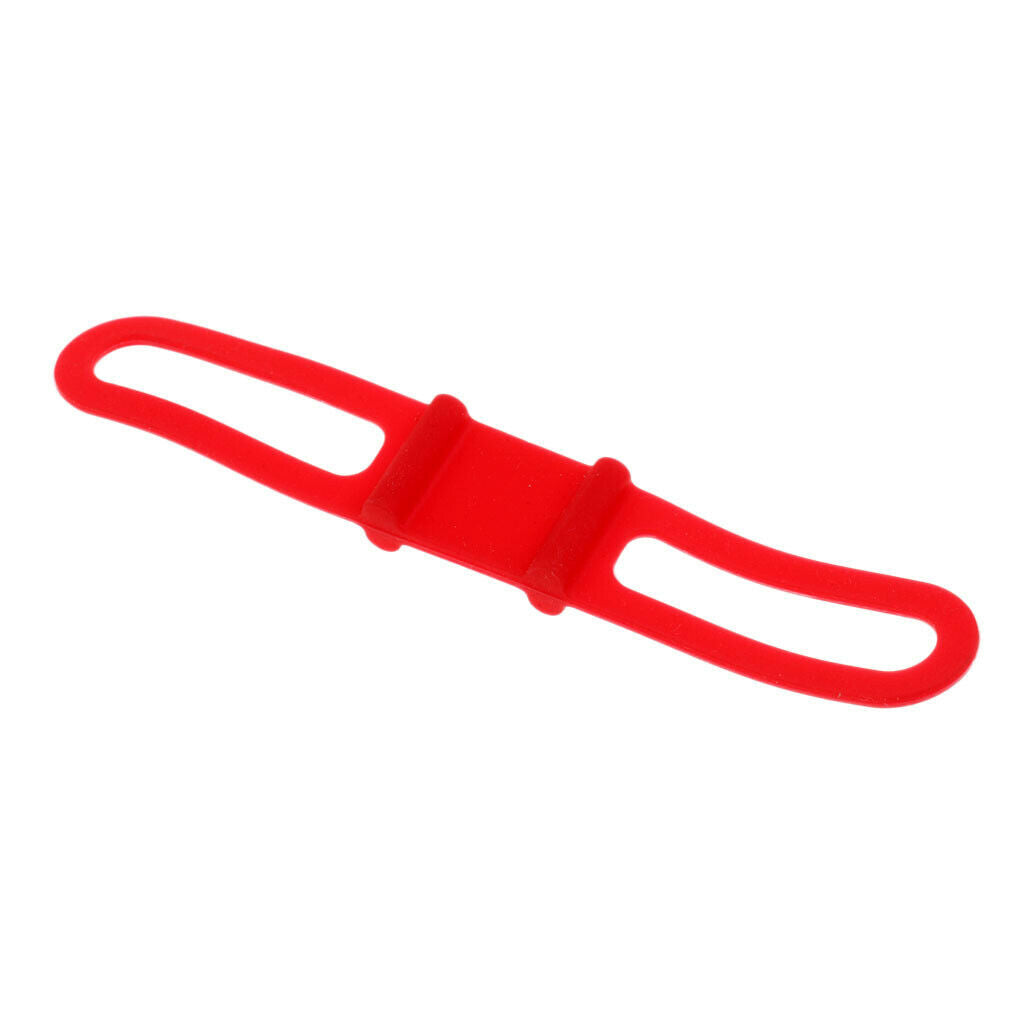 4x Elastic Bike  Flashlight Torch Strap