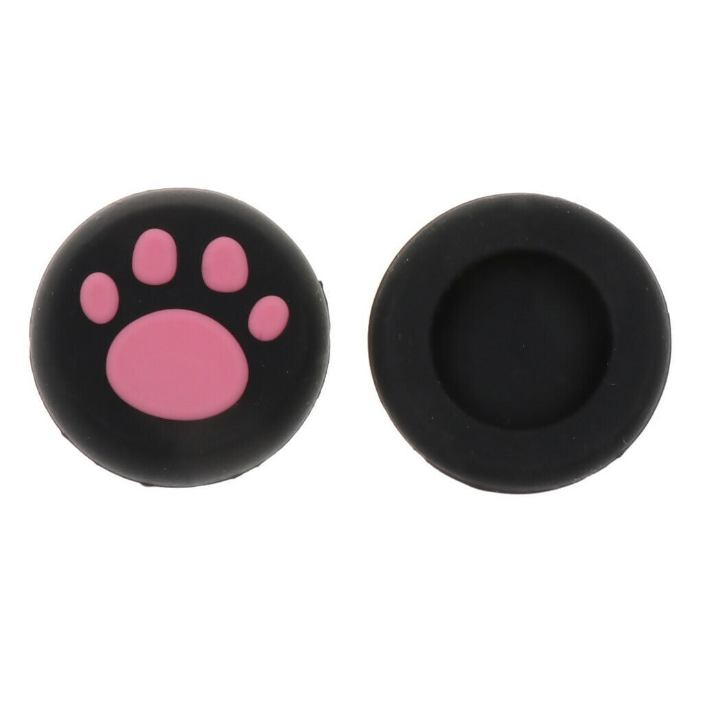 8 Pieces Cartoon Cat Claw Shaped Stick Caps Cover Silicone for PSV1000 2000