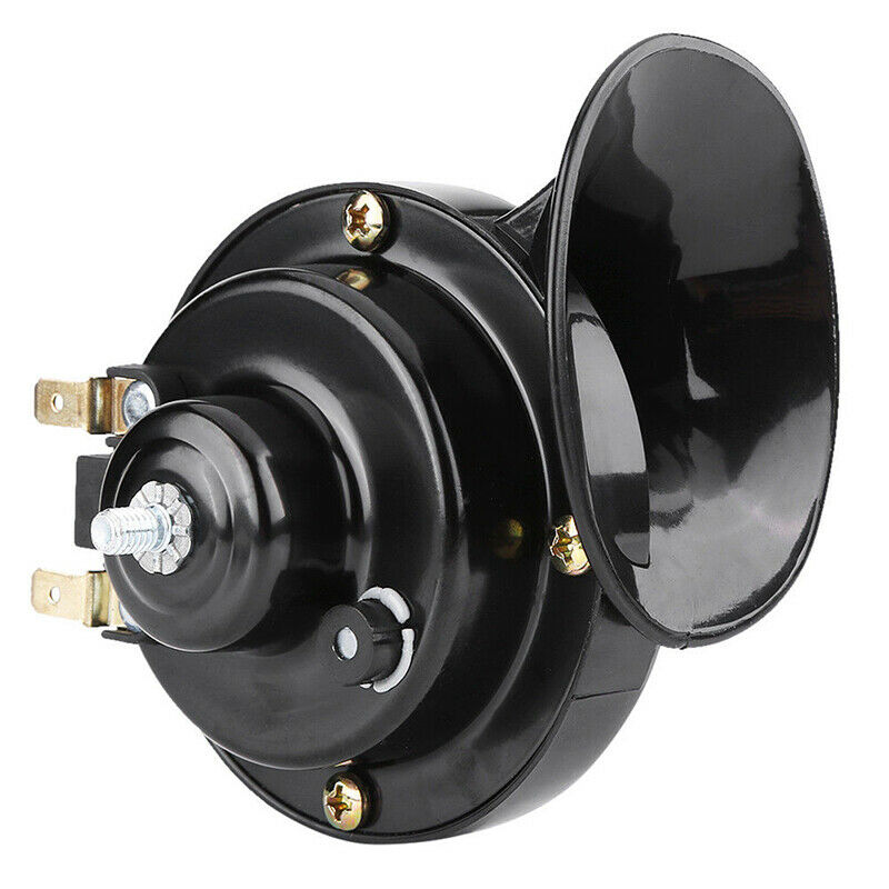12V Loud Motorcycle 110DB`Snail Electric Air Horn Waterproof Universal ABS BA Qx