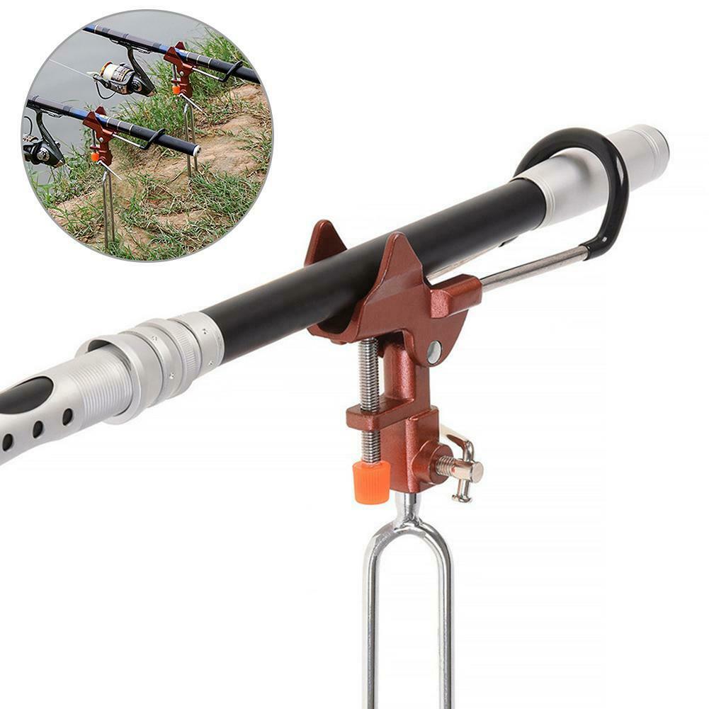 Aluminium Alloy Fishing Rod Bracket Adjustable Handle Fishing Holder Tackle @