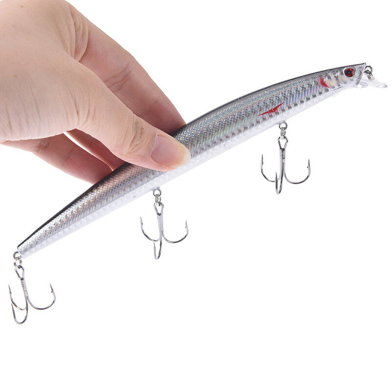 18cm/26g minnow fishing lures plastic baits hard lures bass crank baits BDAU