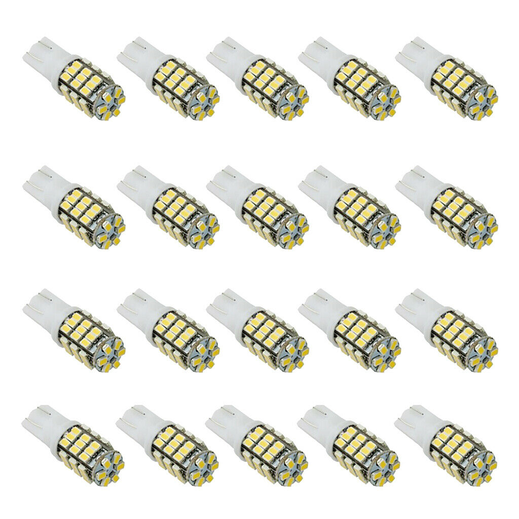 10pcs T10 1206 42SMD LED Car Dash/Meter/Reading Light Side Wedge Bulbs White