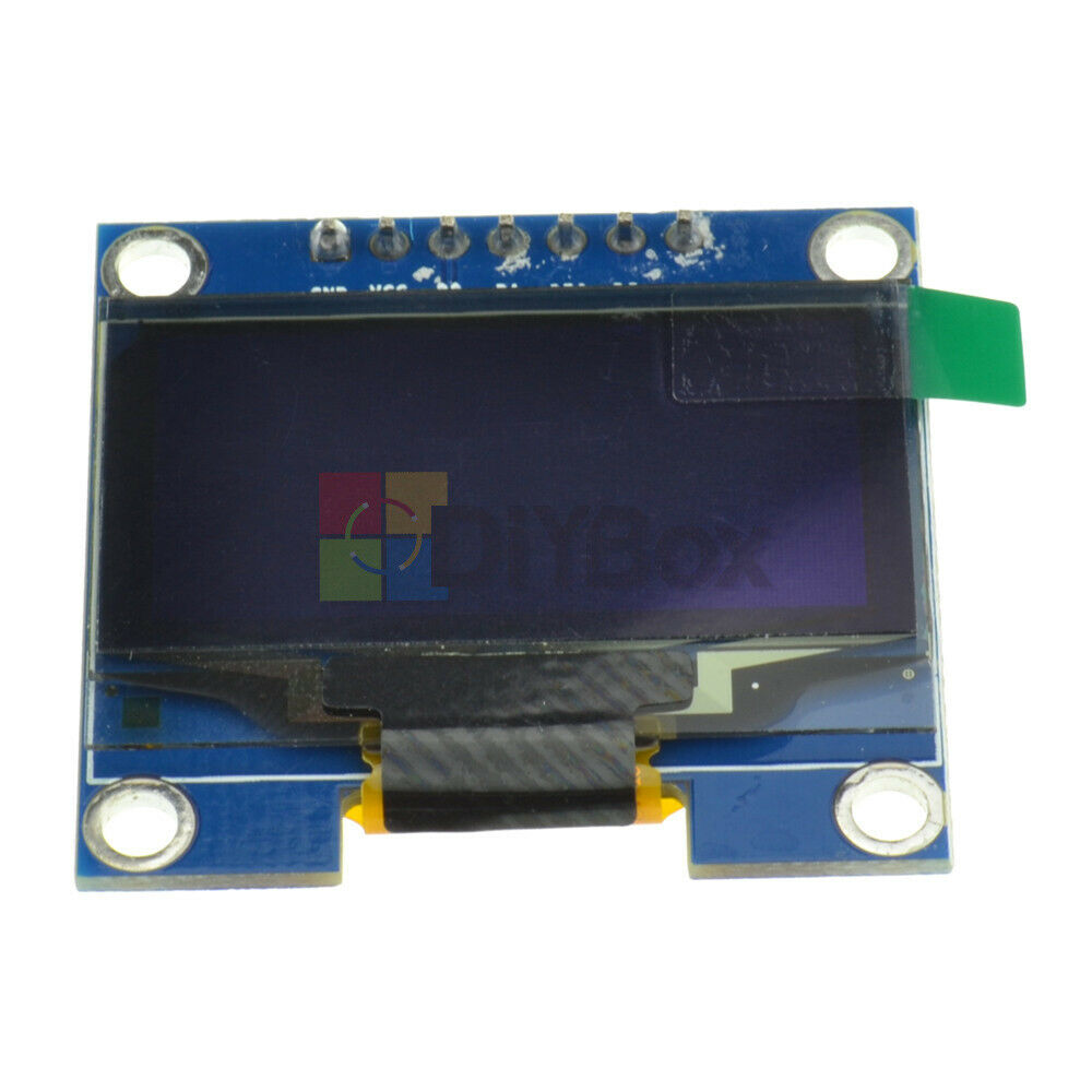 Fit For Arduino 1.3" White IIC I2C Serial 128X64 OLED LCD Display Screen Module