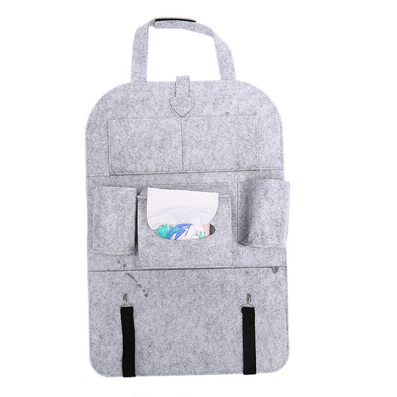 Auto Car Seat Back Multi-Pocket Storage Bag Organizer Holder Light G a1 CHQ SJ