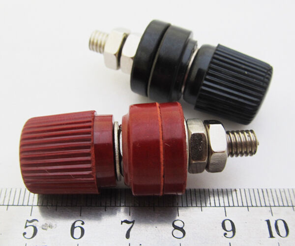 50pcs 60A Power Amplifier AC Power Binding Post M6x46mm