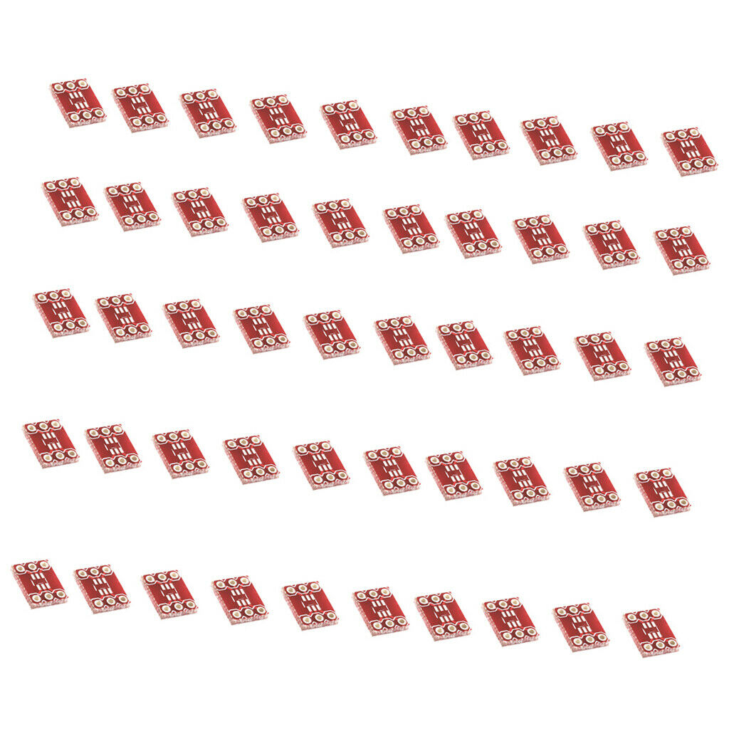 Pack of 50pcs 6 pin SOT23 To DIP Adapter PCB Board SMD Converter Board