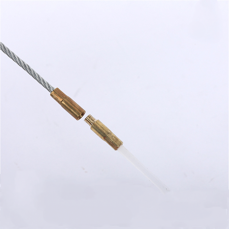 Fiberglass Fish Tape Reel 30M Electrical Cable Puller Conductive Puller + Case