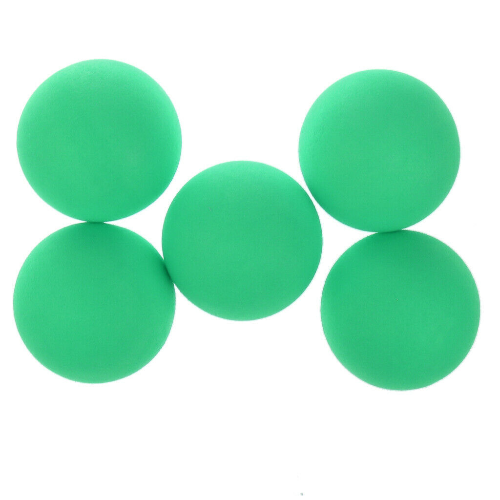 2.5'' EVA Ball Bouncy Balls Soft Foam Balls Pet Kid Toys Pack of 5 Green