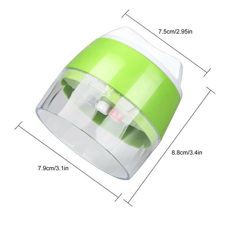 4in 1 Handheld Spiralizer Vegetable Fruit Slicer Adjustable Spiral Grater Cu SJ
