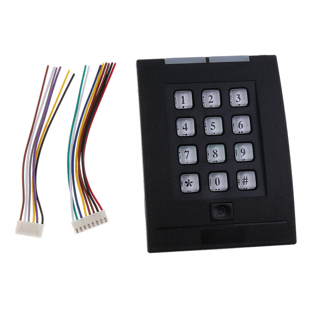 12V Home Security Door Access Controller Card Reader With Keypad 5000 Users