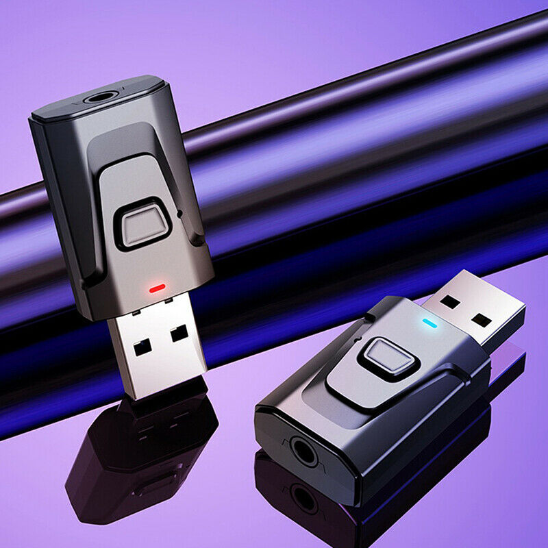 Bluetooth 5.0 Audio Receiver Transmitter Stereo AUX USB 3.5mm Jack R.l8