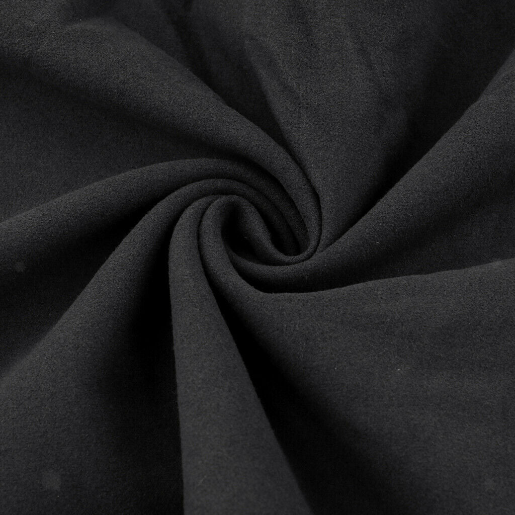 Black Wetsuit Changing Robe Hood Poncho & Pocket for Surf Swim