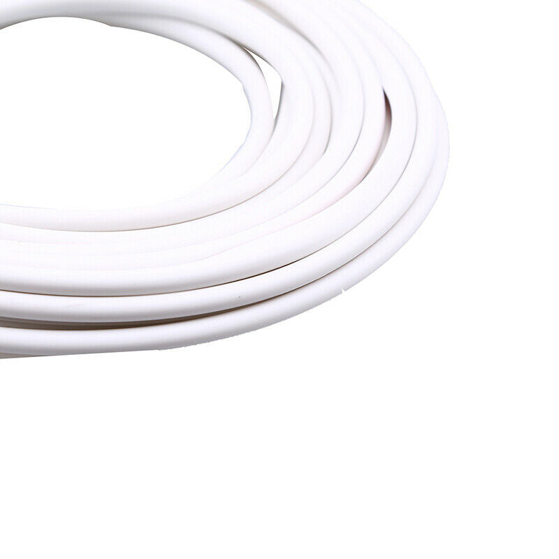 5m White Car Door Edge Guard Trim Molding Rubber Seal Strip Scratch Protector