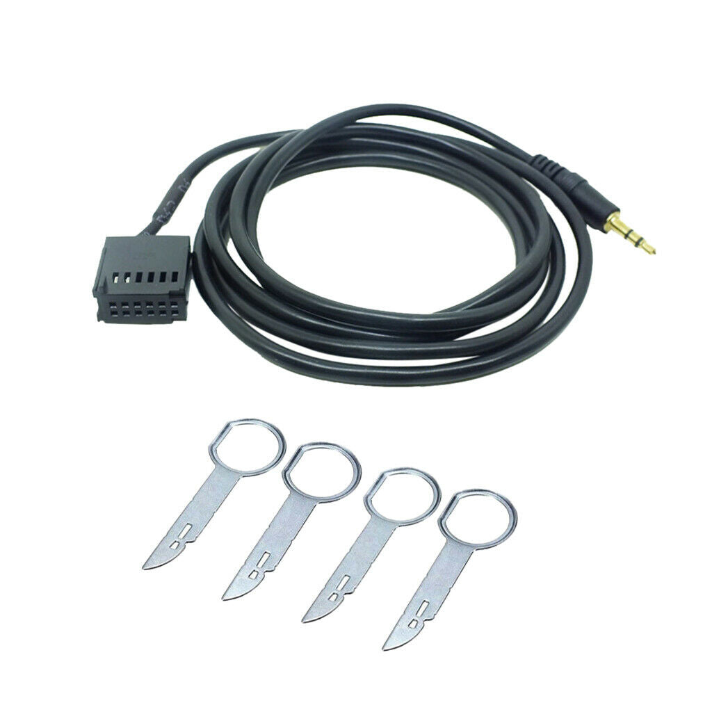 3.5mm Male Aux Audio Input Connector Cable Adapter for Ford Focus