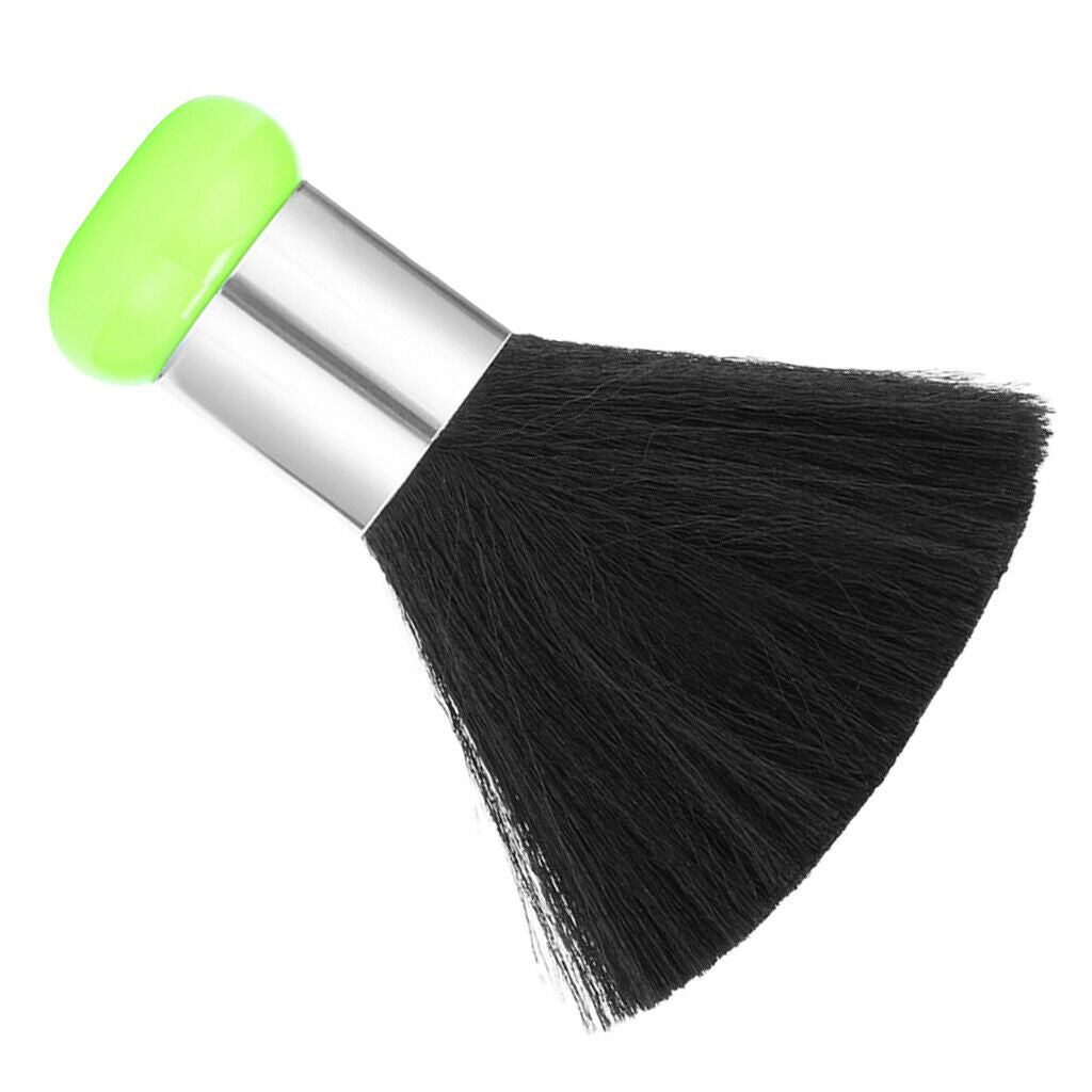 Hair Cutting Haircut Brush Neck Duster Cleaning Hair Brush Salon Tool Green