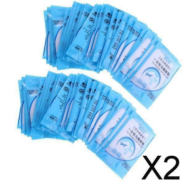 2X 50 Pieces Travel Waterproof Toilet Seat Paper Covers Disposable Sanitary