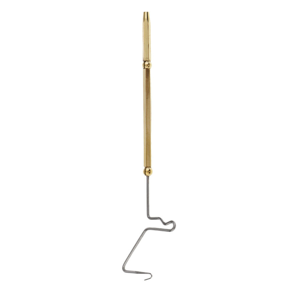 2x Whip Finishers Stainless Steel Brass Fly Fishing Tying Tool, S L