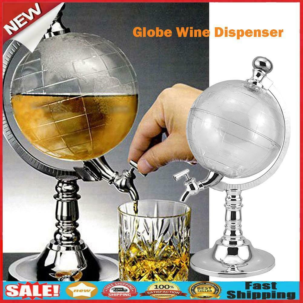 Globe Wine Decanter Dispenser Bar Beverage Drink Alcohol Liquor Beer Whiskey