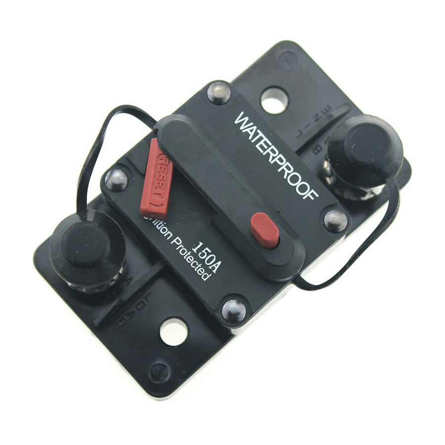 Car Audio Marine Boat Circuit Breaker 50/60/70/80/90/100/150/200 amp 12-24V