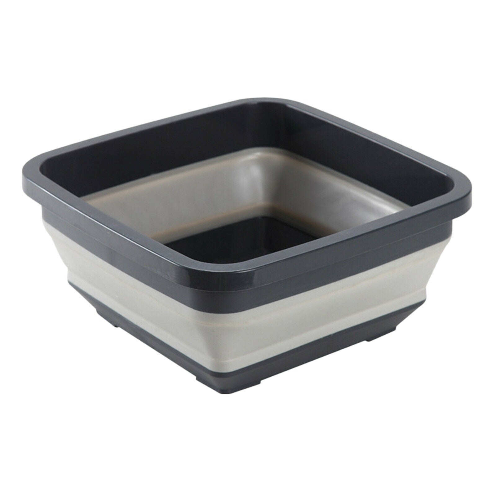 Silicone Portable Camping Folding Wash Basin Collapsible Bucket/ Dish Tub