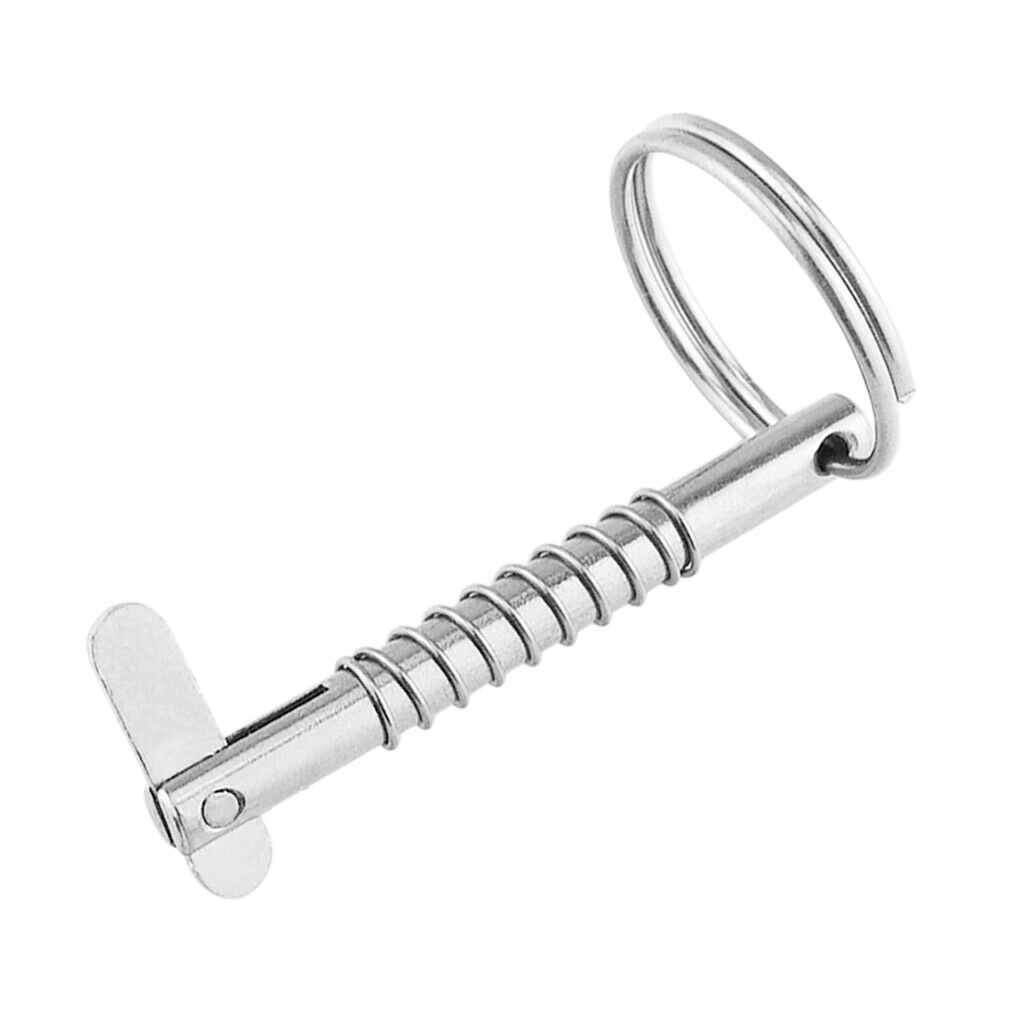 MagiDeal 5X51mm Quick Release Pin Deck Hinge Parts - 316 Stainless Steel 2pc