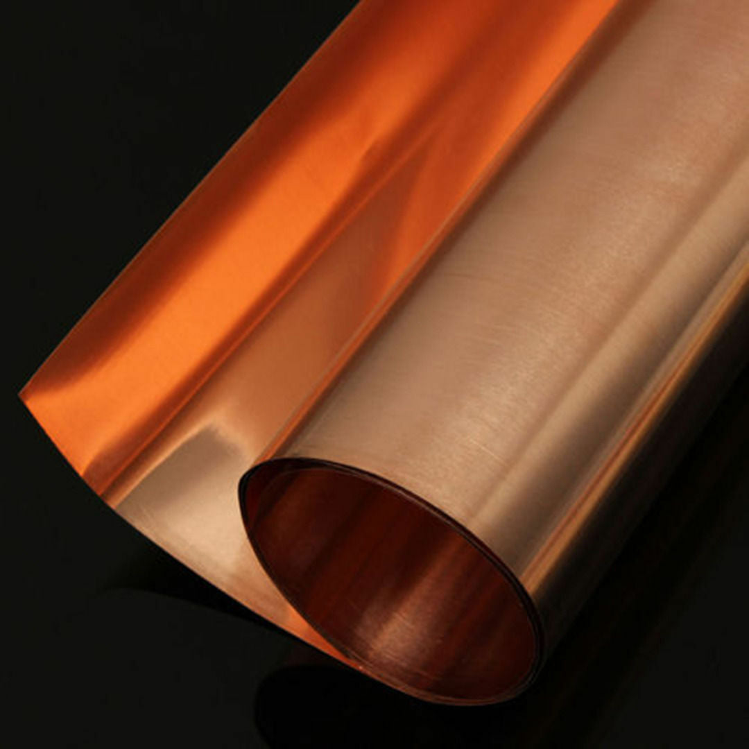 1pcs 99.9% Pure Copper Cu Metal Sheet Foil 0.1 x 200 x 1000 mm