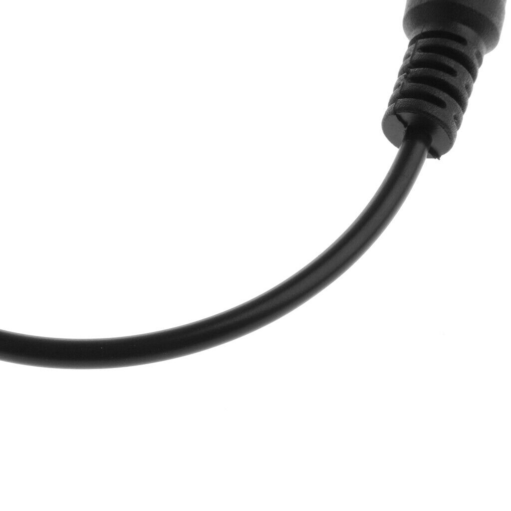 17cm 4 Pole 3   1/8" 3.5mm Female to 3 Pole Male TRRS Adapter Cable Black