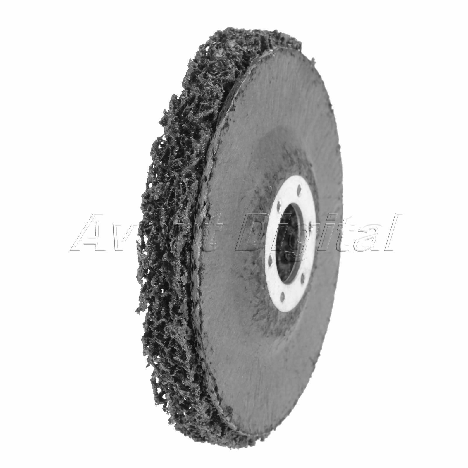 115mm Disc Wheel Paint Rust Removal Clean Polishing Surface Angle Grinder Safety
