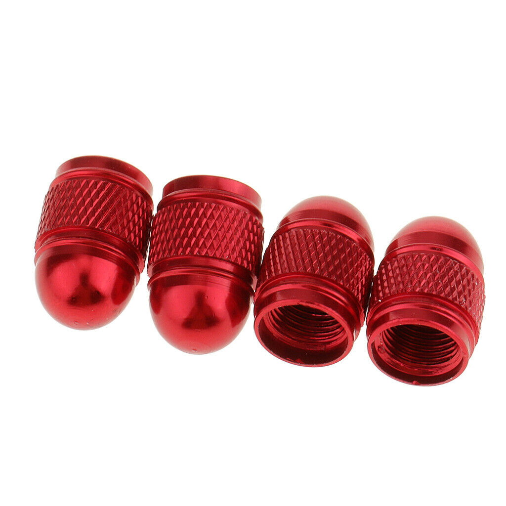 28 Pieces Assortment Aluminum Bullet Tire Valve Stem Air Port Cover Dust Cap