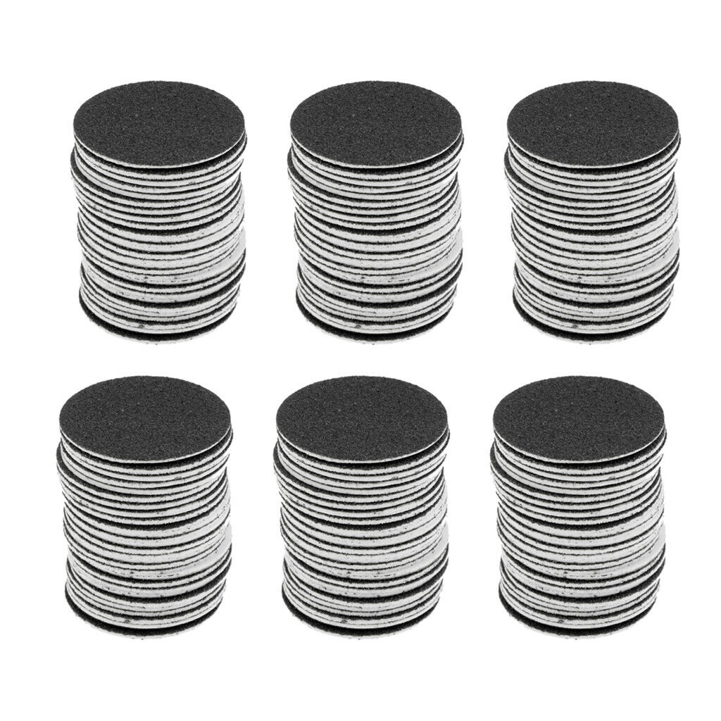 180Pcs Self-adhesive Foot Rasp Sandpaper Discs Pads for Dead Skin Remover