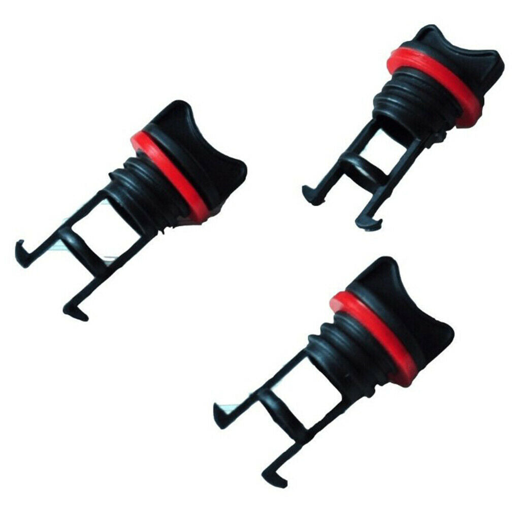 4 Pack 25mm Marine Yacht Kayak Canoe Nylon Boat Drain Plug Bung Socket