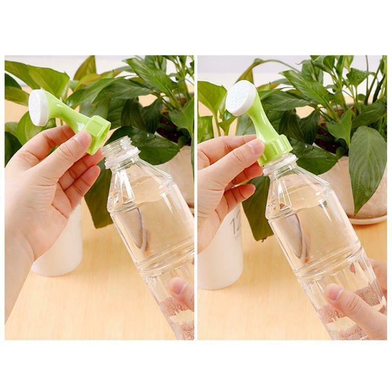 Gardening Plant Watering Attachment Spray-head Drink Bottle Water Can Waterers