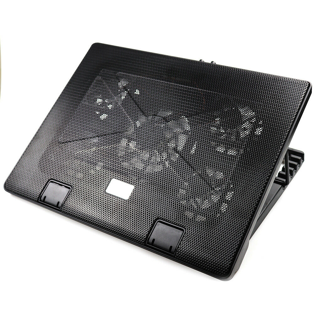Laptop Cooling Cooler Pad 11-17 Inch Gaming Cooler Pad with 5 Quiet Led Fans