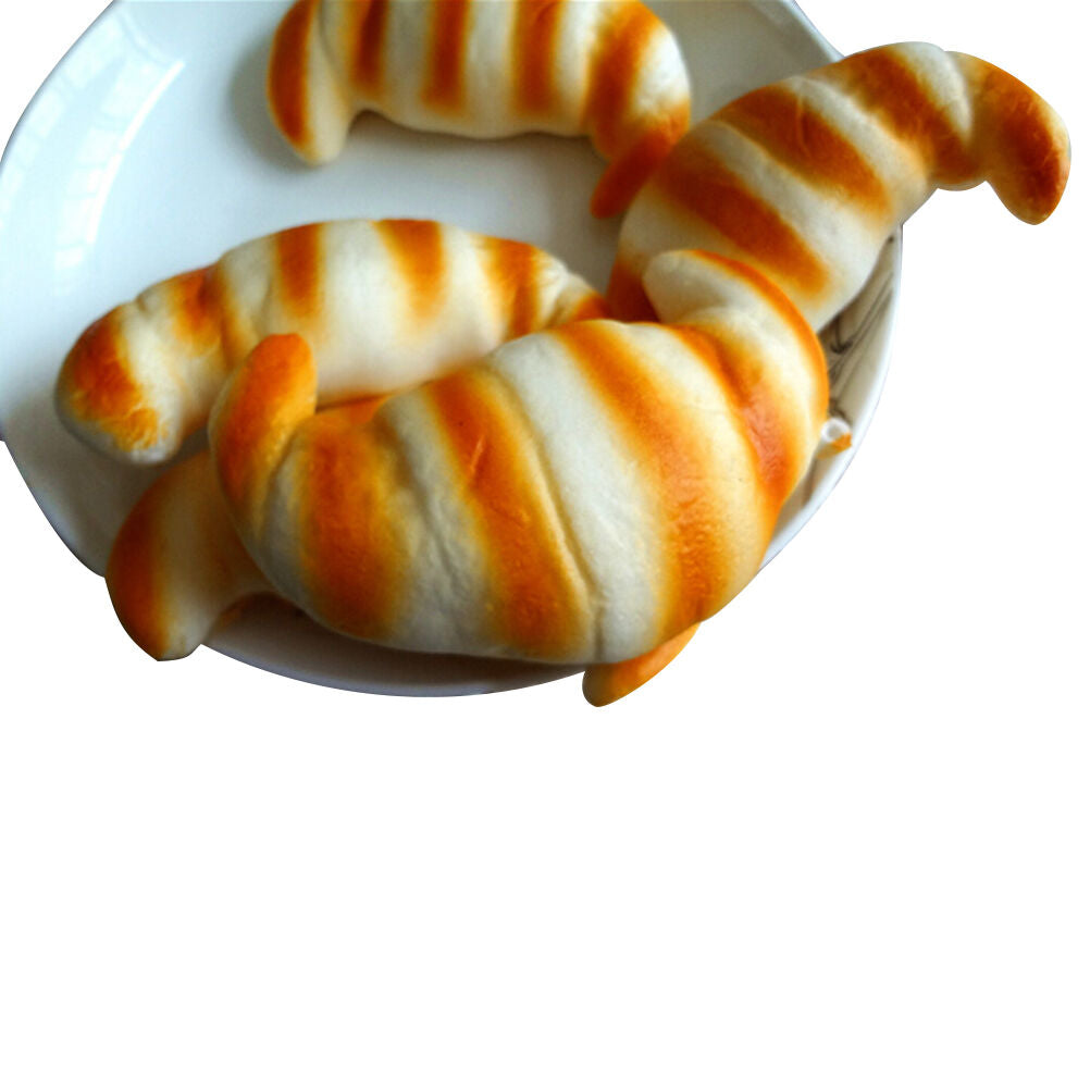 Lovely Croissants Soft Diy   Phone Charm Bread Straps 8Cm .l8
