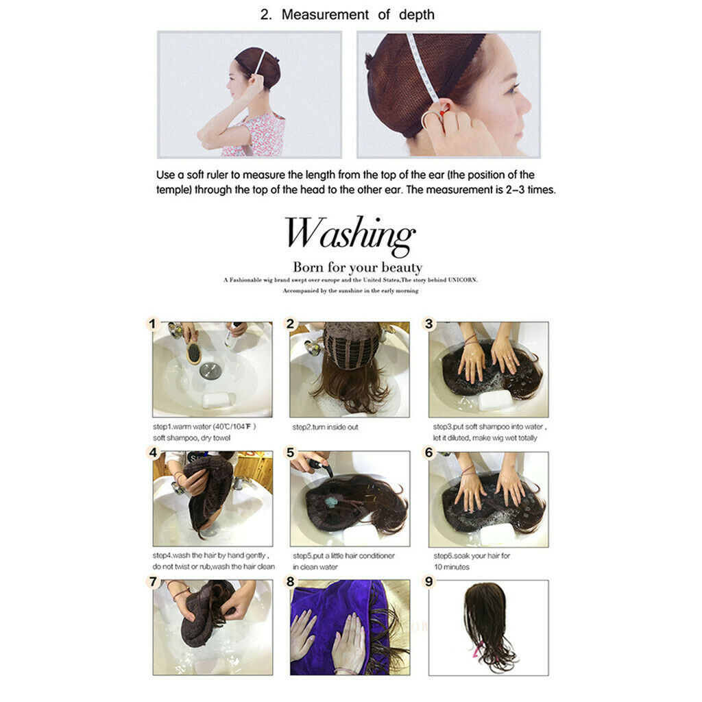 8'' Short Curly   Women Human Hair Wig Side Part Pixie Cut Black Wigs