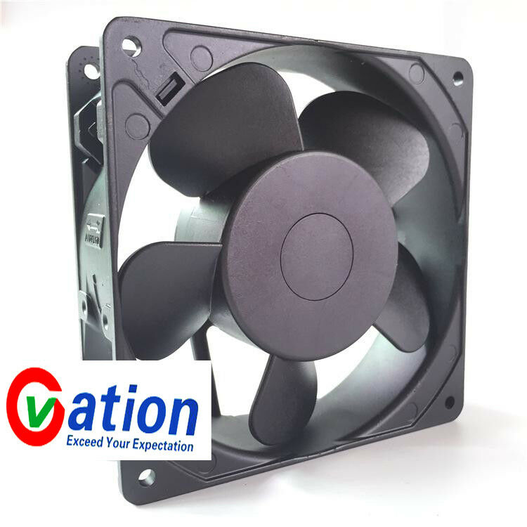 For NMB 4715PS-20T-B30Aluminum frameAC Cooling fanAC200V14/13W 120*120*38MM 2pin