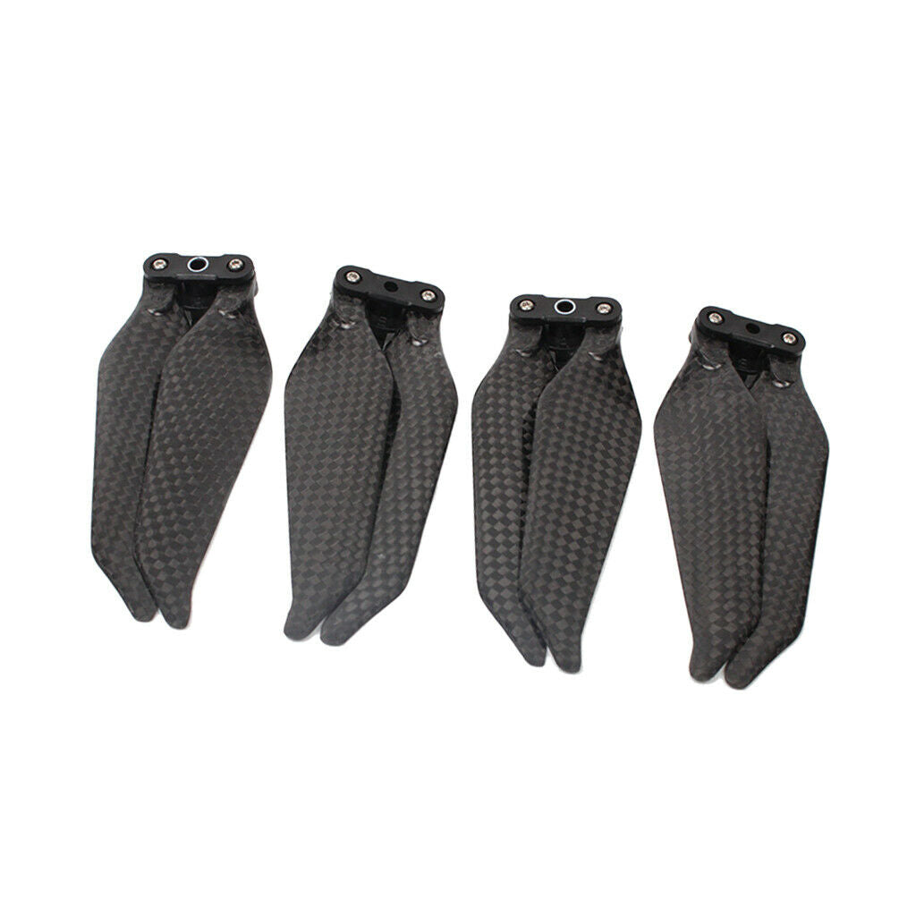4 Pieces Foldable Quick Release Low Noise Paddles  Response Carbon Fiber