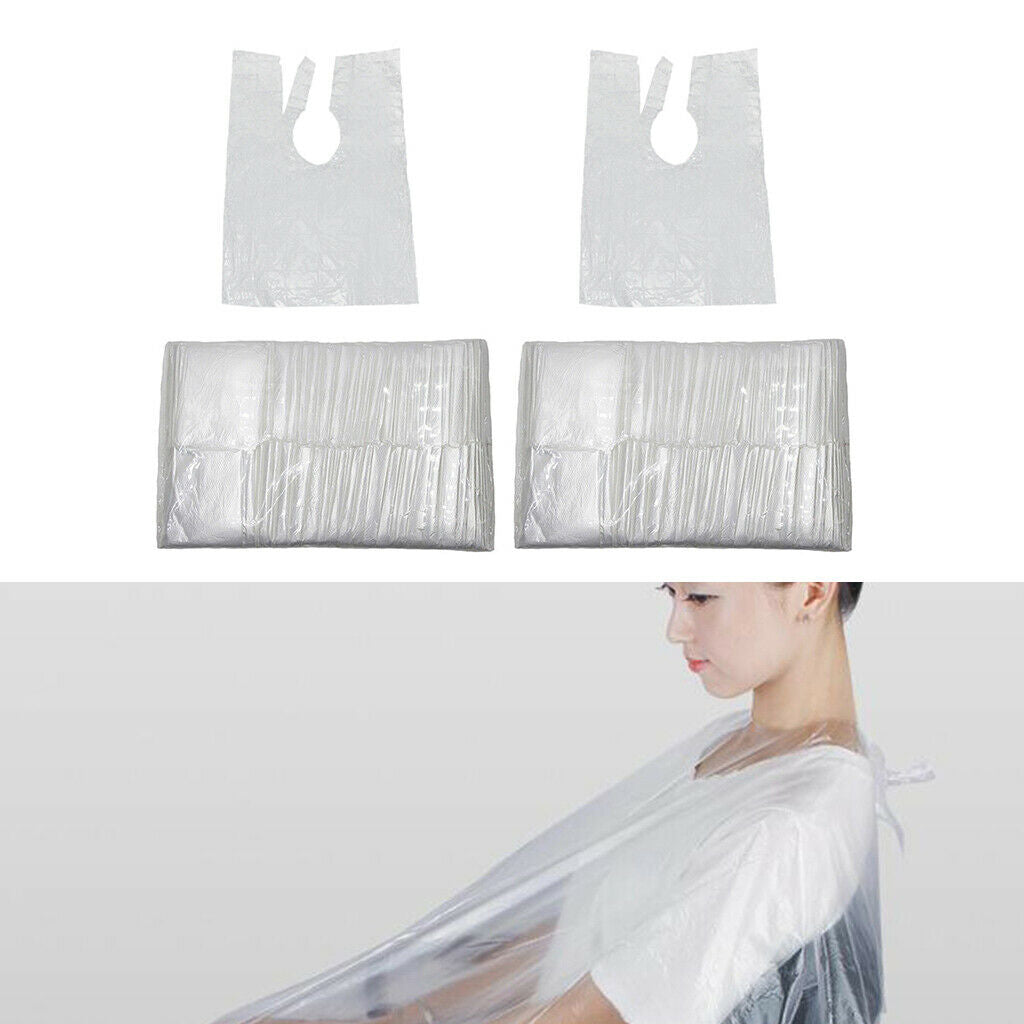 200 Disposable Hair Cutting Cape Gown Hairdresser Barber Shop Capes Cloth