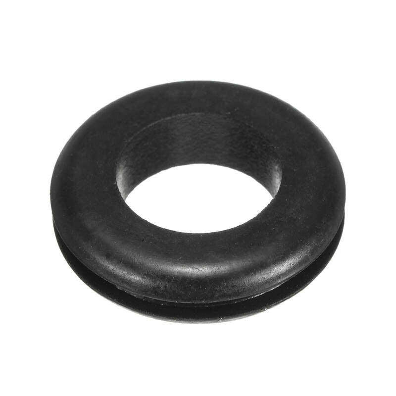 125 Pcs Rubber Grommet Assortment Set Firewall Wiring Electrical Wire Gasket Kit