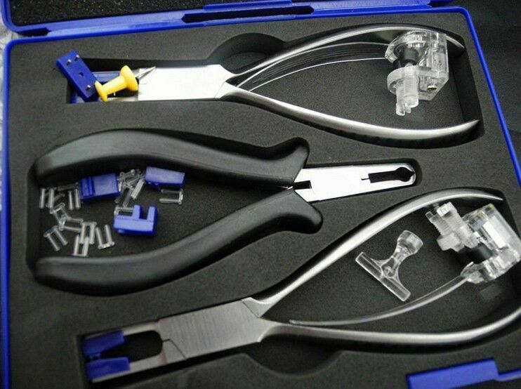 Eyeglass Tool Kit Rimless Eyeglasses Repair Disassembly Pliers Tools Set