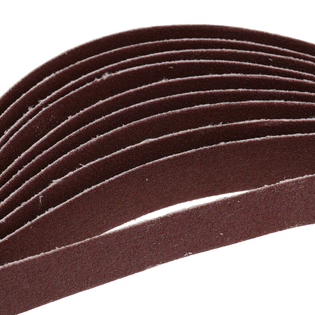 40x 80 120 600 240 Grit 1x30" Sanding Belts For Portable Strip Belt Sander